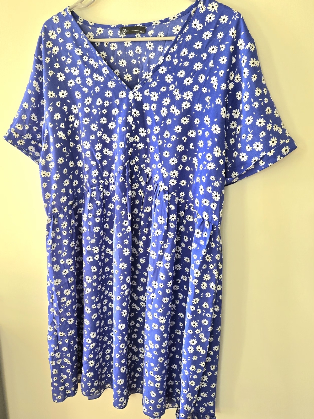 PRETTYGARDEN DAISY MIDI DRESS SIZE XL NWOT